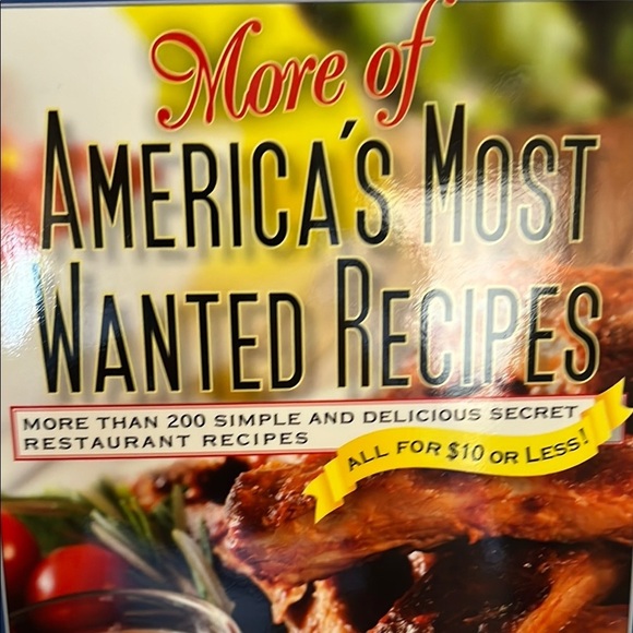 America's Most Wanted Recipes Cookbook - Picture 3 of 9